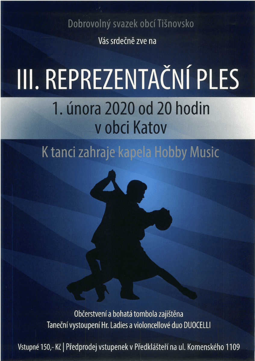 III. Reprezentační ples DSO Tišnovsko