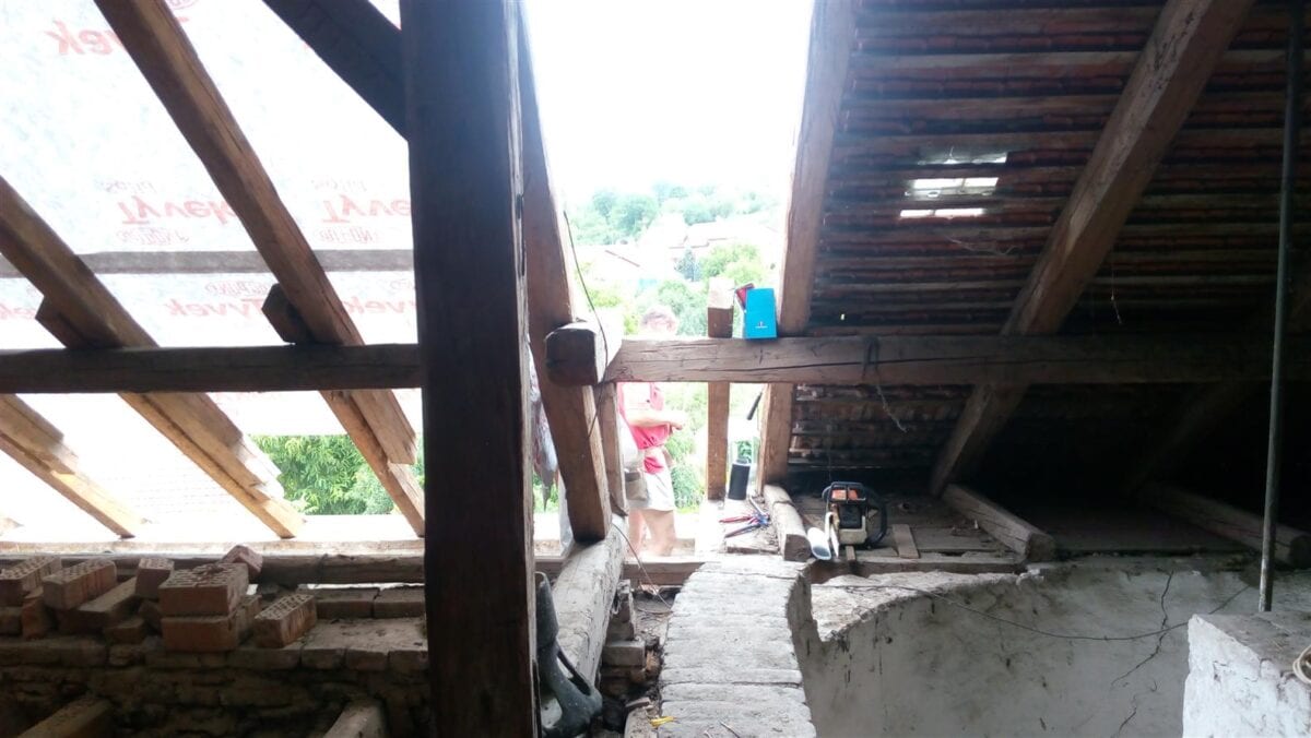 Oprava střechy a izolace stropu MŠ 2017