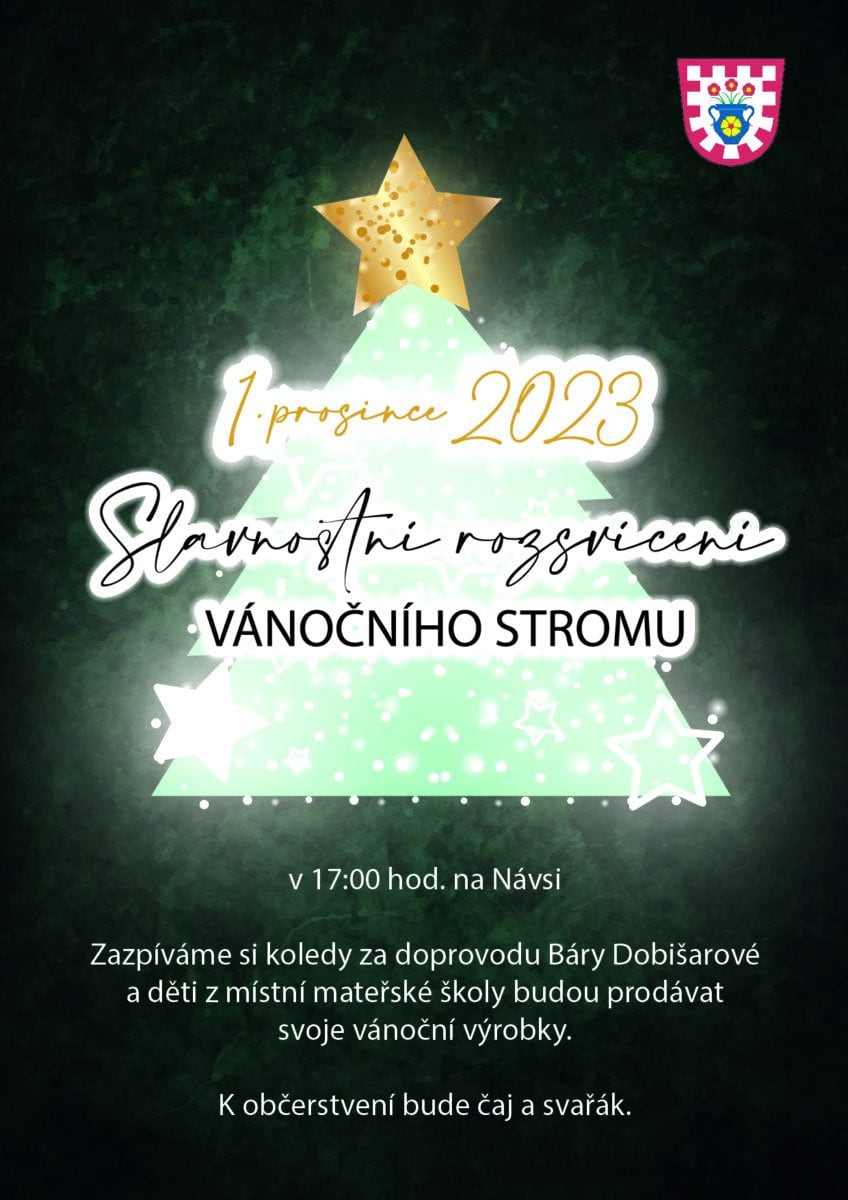 Slavnostní rozsvěcení stromu v Hradčanech