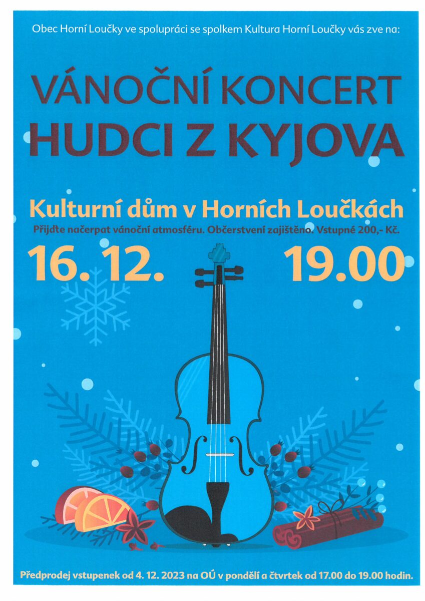 Hudci z Kyjova v Horních Loučkách