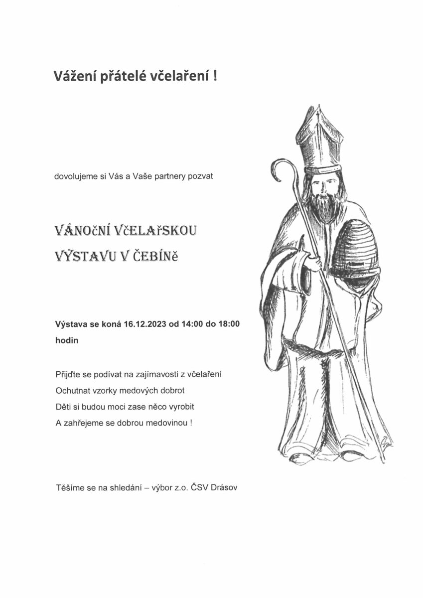 Vánoční včelařská výstava
