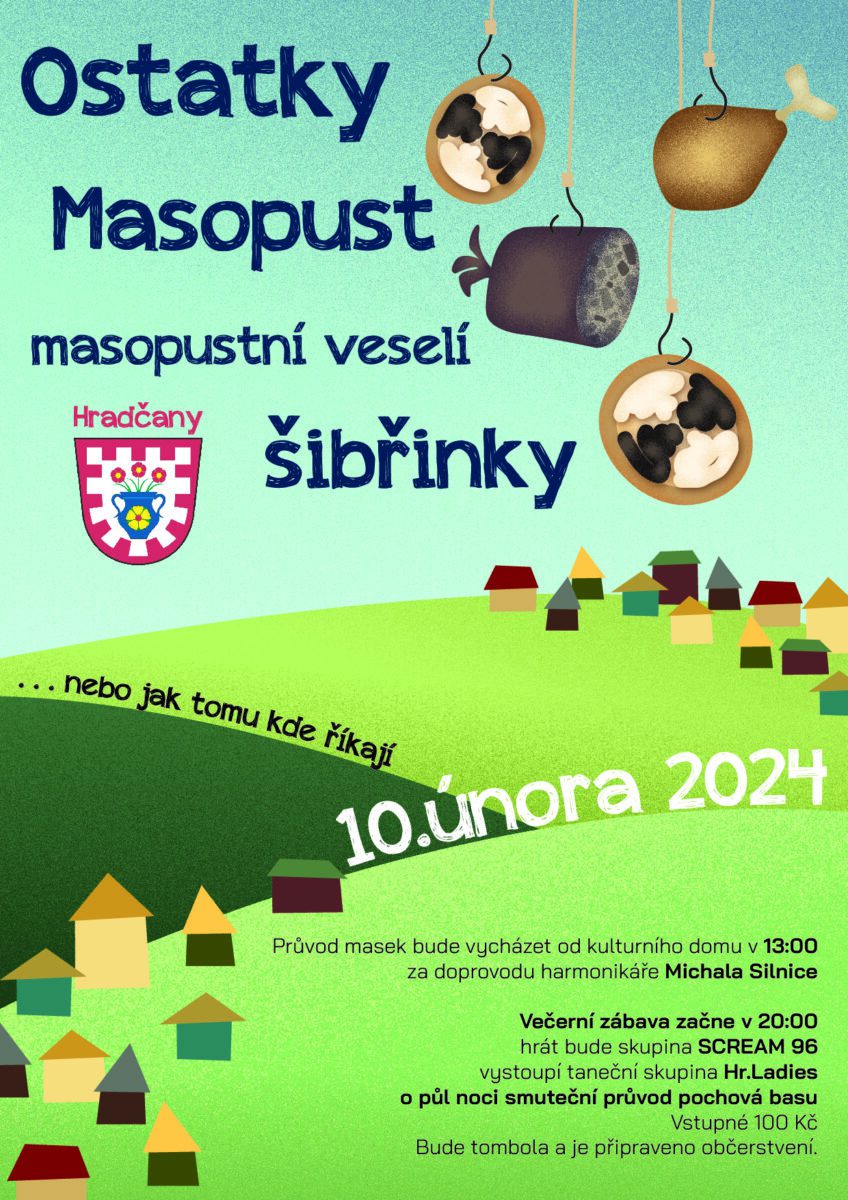 Masopustní veselí v Hradčanech