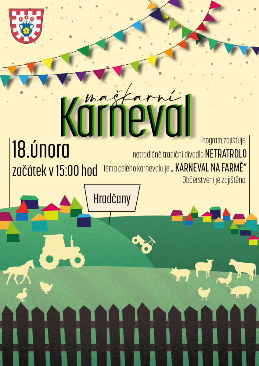 Dětský karneval v Hradčanech