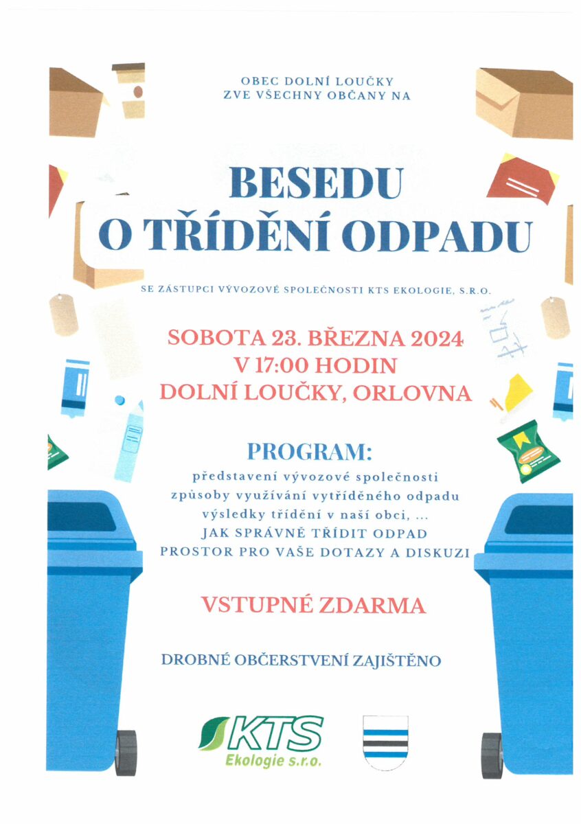 Beseda o tříděné odpadu