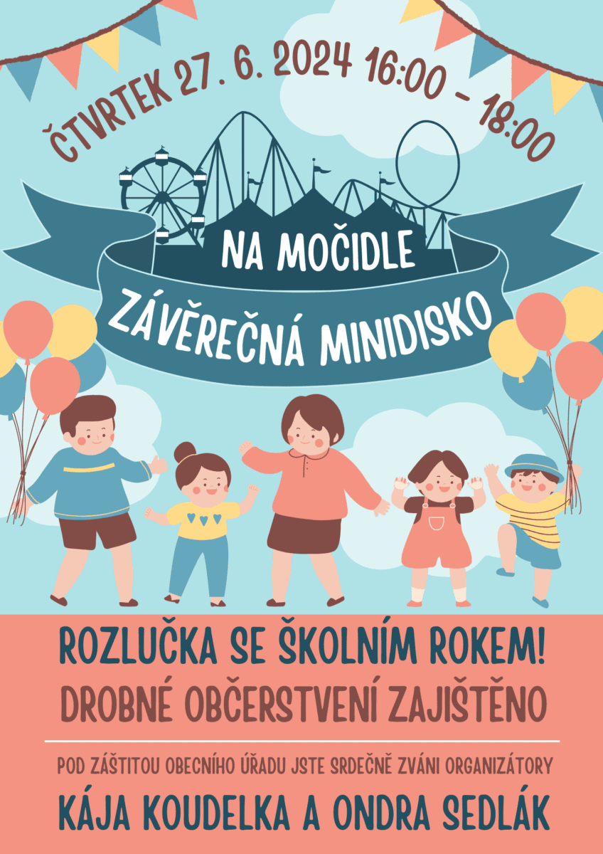Závěrečná minidiskotéka 27.6.2024