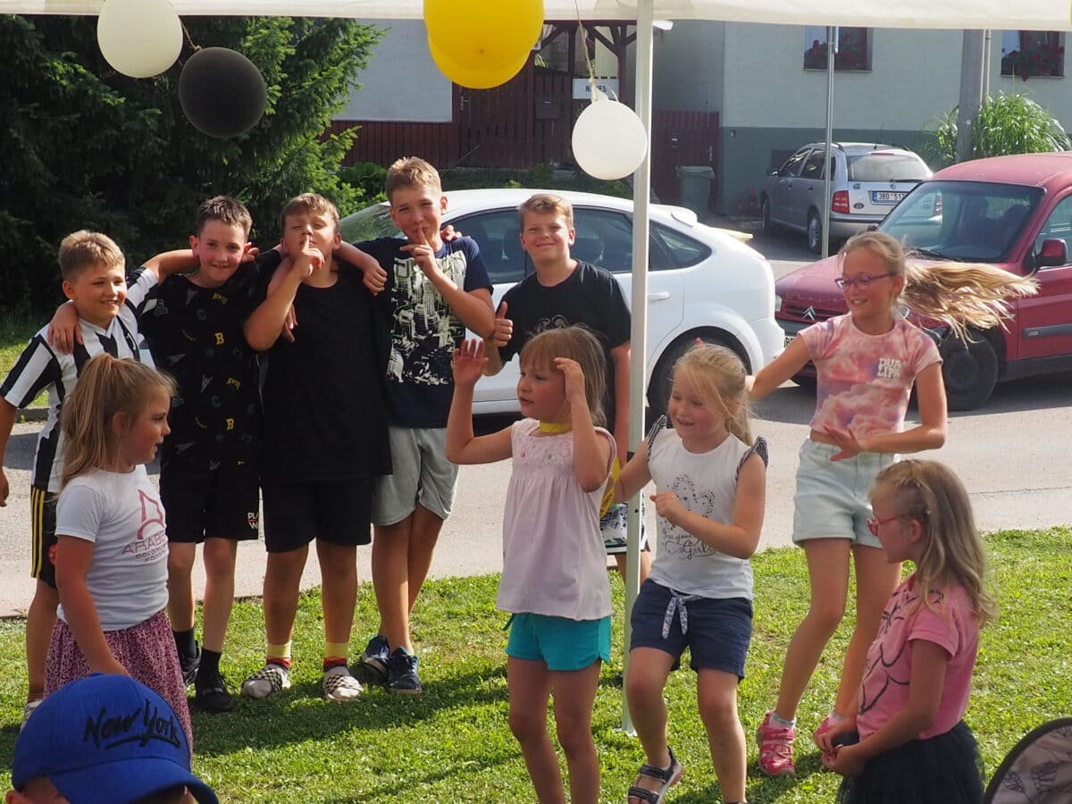 Rozlučka se školním rokem, diskotéka na Návsi 27.6.2024