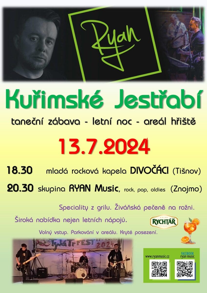 Taneční zábava v Kuřímském Jestřabí