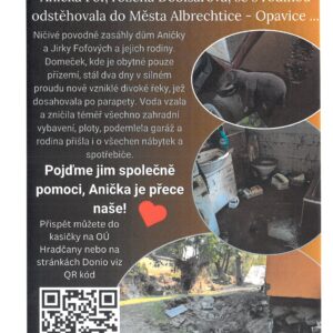 Pomoc Fofíkům po povodních