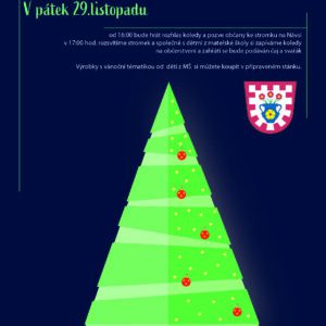 Rozsvícení vánočního stromu na Návsi