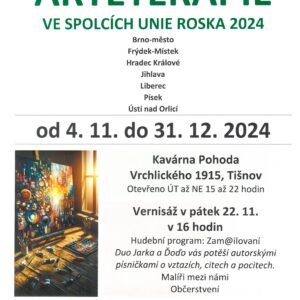 Arteterapie, 4.11. - 31.12.2024