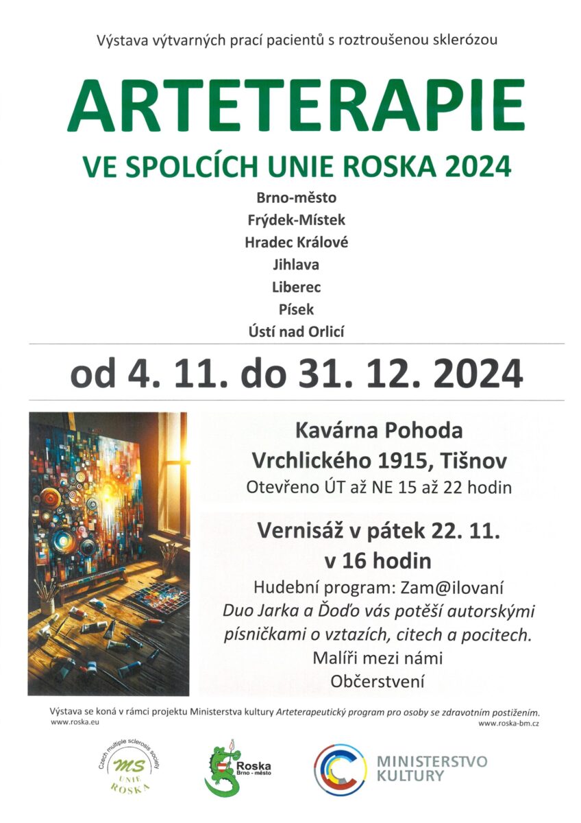 Arteterapie, 4.11. - 31.12.2024