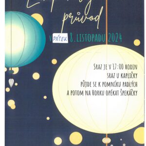 Lampionový průvod 8.11.2024