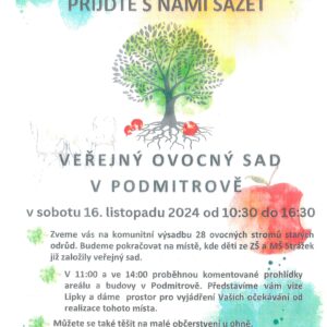 Veřejný ovocný sad v Podmitrově
