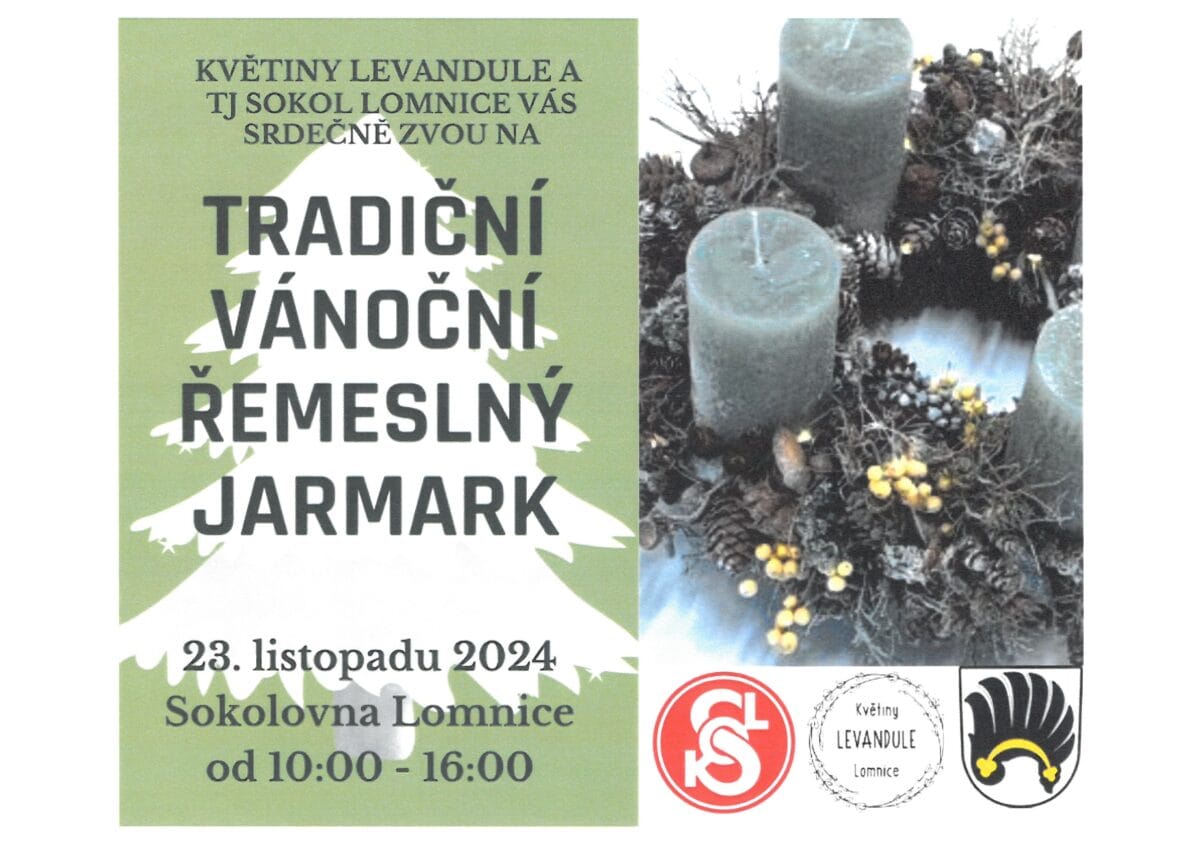 Vánoční řemeslný jarmark v Lomnici