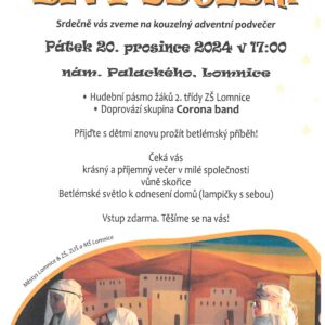 Živý betlém v Lomnici