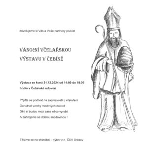 Vánoční včelařská výstava v Čebíně