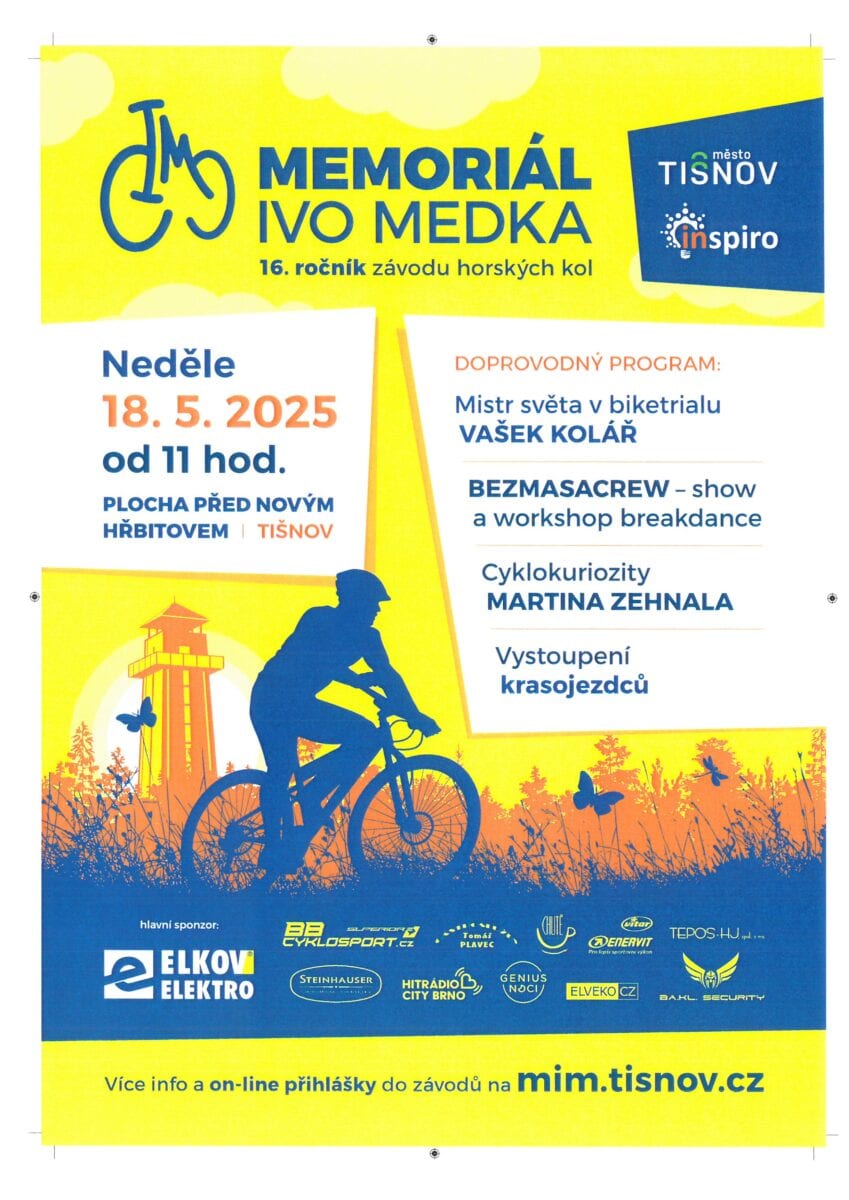 16.ročník Memoriálu Ivo Medka v Tišnově