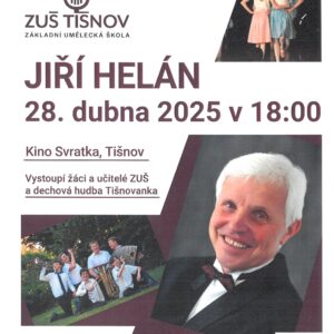 Vystoupení ZUŠ a dechová hudba Tišnovanka, 28.4.2025