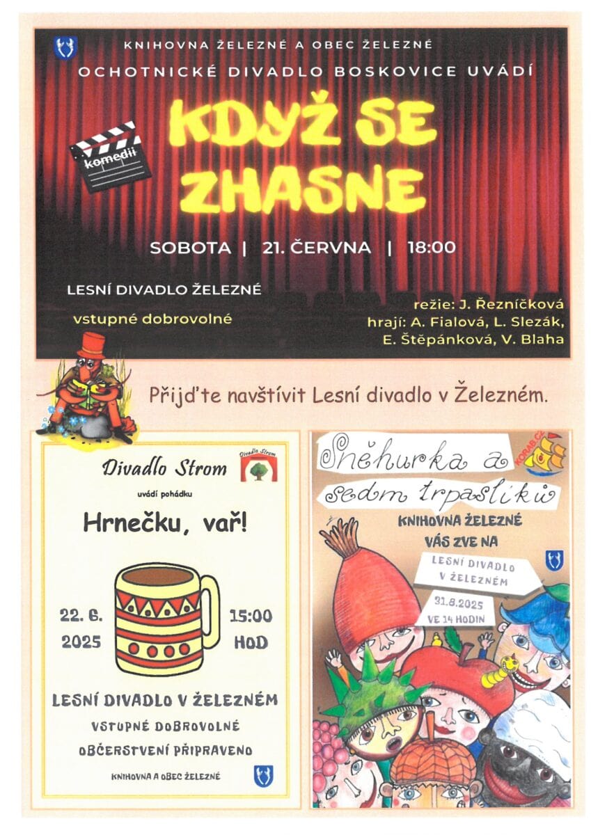 Divadlo "Když se zhasne" v Železném