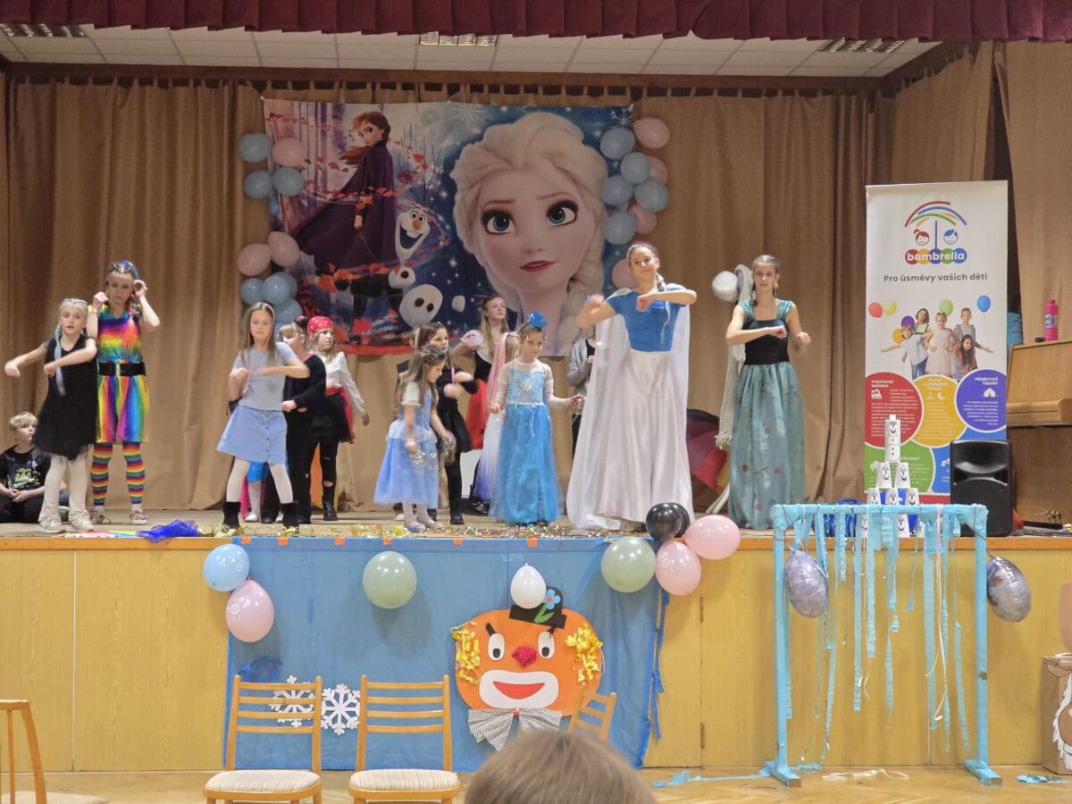 dětský maškarní karneval, 8.2.2026, BAMBRELLA